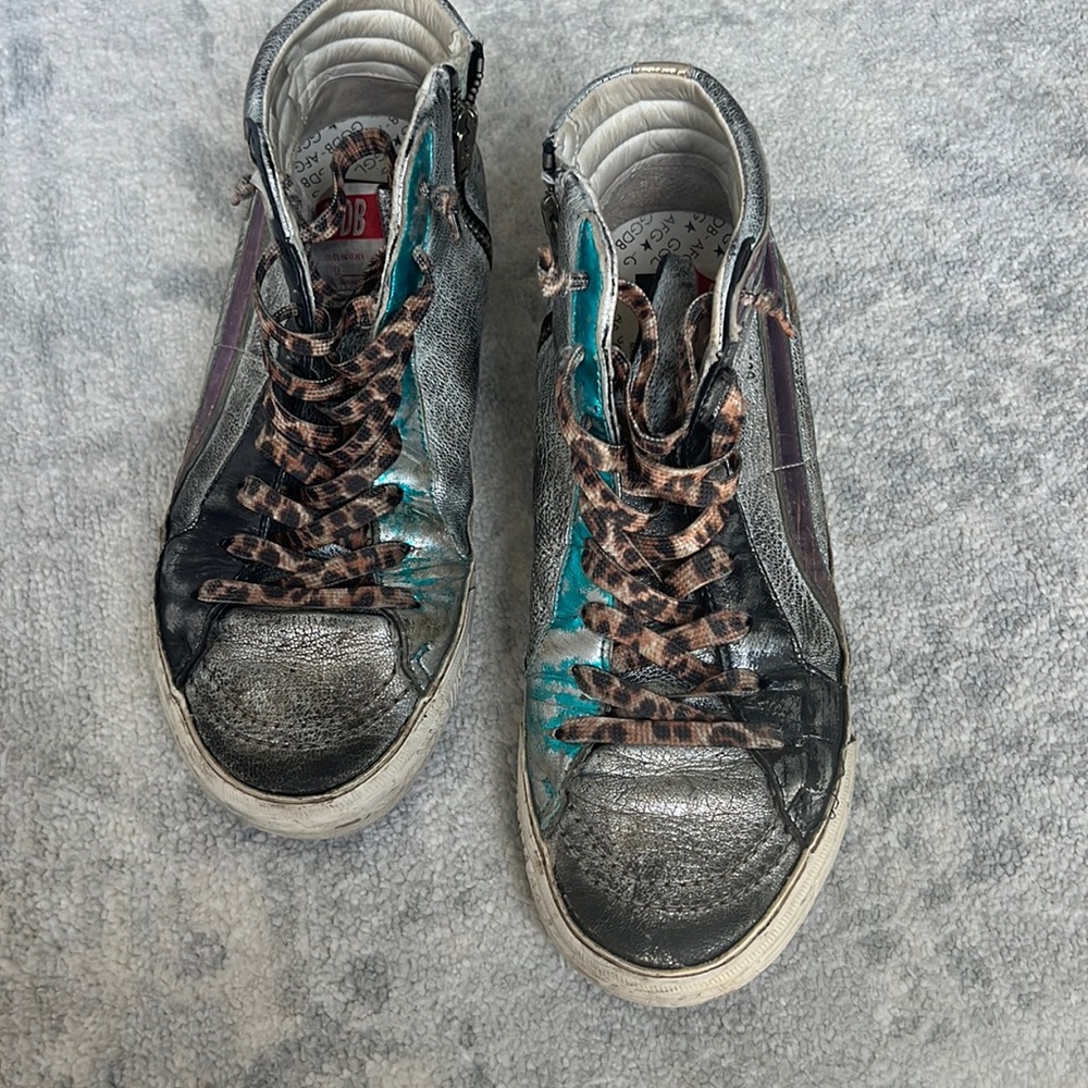 Golden goose high top shoes size 39